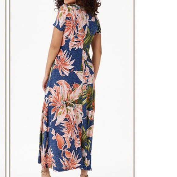 Attitudes by Renee Como Jersey Maxi Dresses 587 - Picture 2 of 2